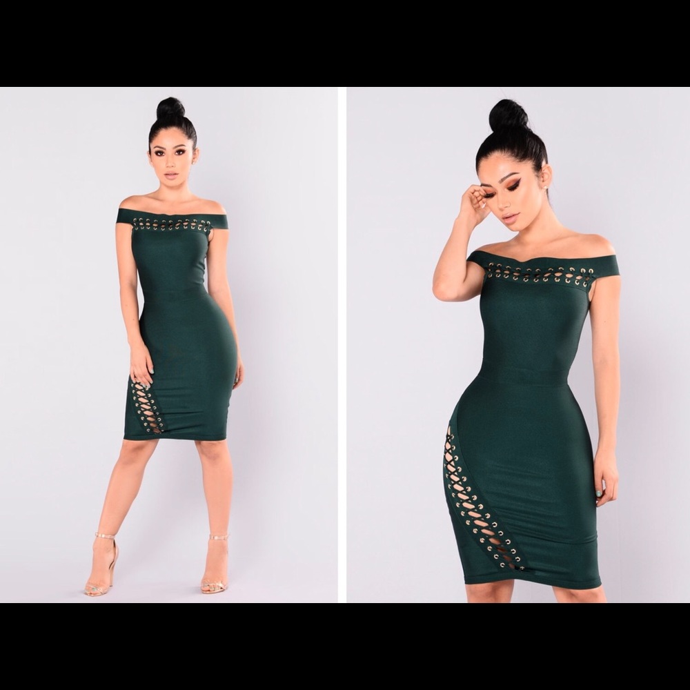 Fashion Nova bandage dress